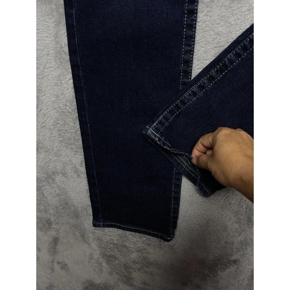 True Religion Rocco Relaxed Skinny No Flap Men’s Stretch Blue Jeans Size 31x34